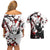 Tengen Uzui - Demon Slayer Couples Matching Off Shoulder Short Dress and Hawaiian Shirt Anime Japan Style