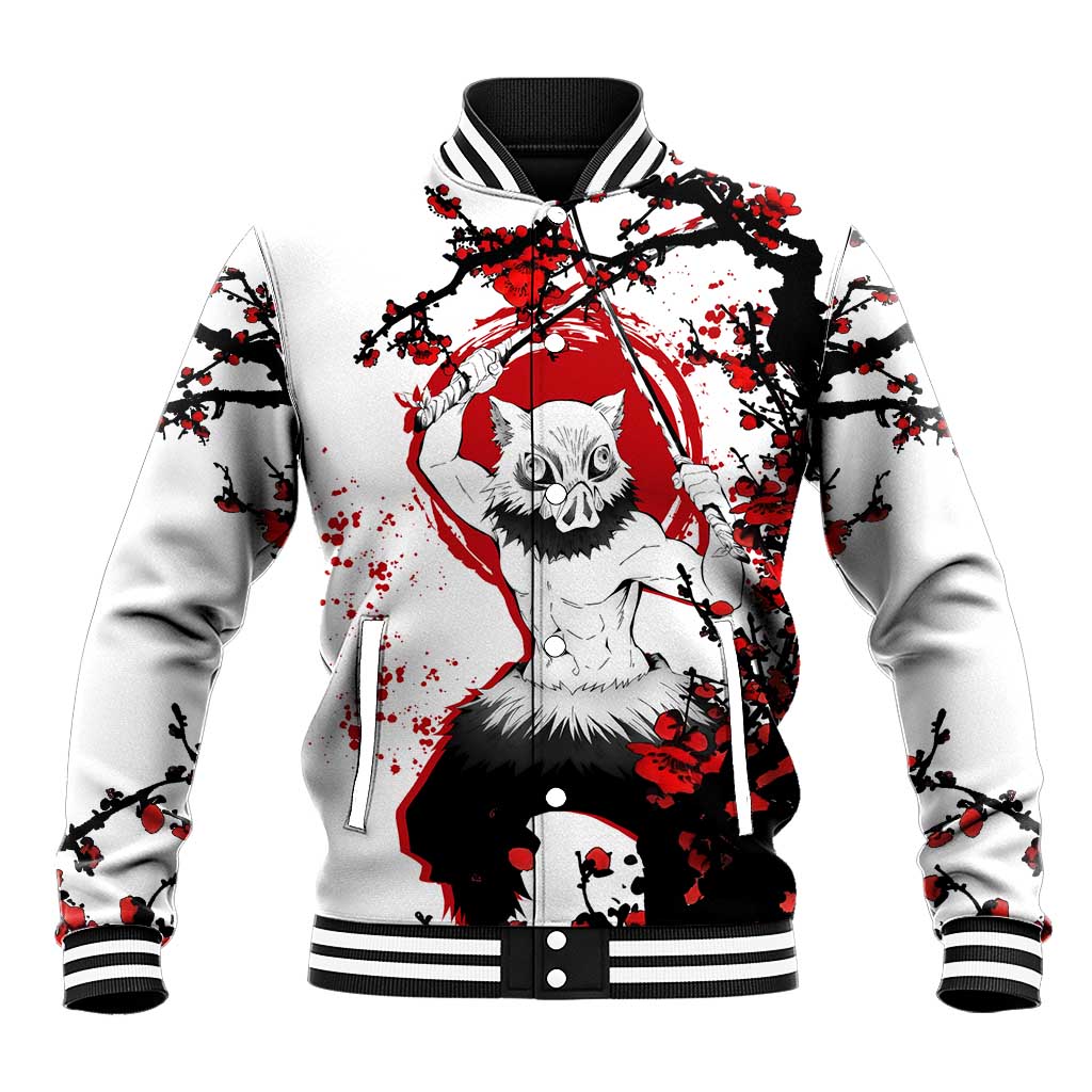 Inosuke Hashibira - Demon Slayer Baseball Jacket Anime Japan Style