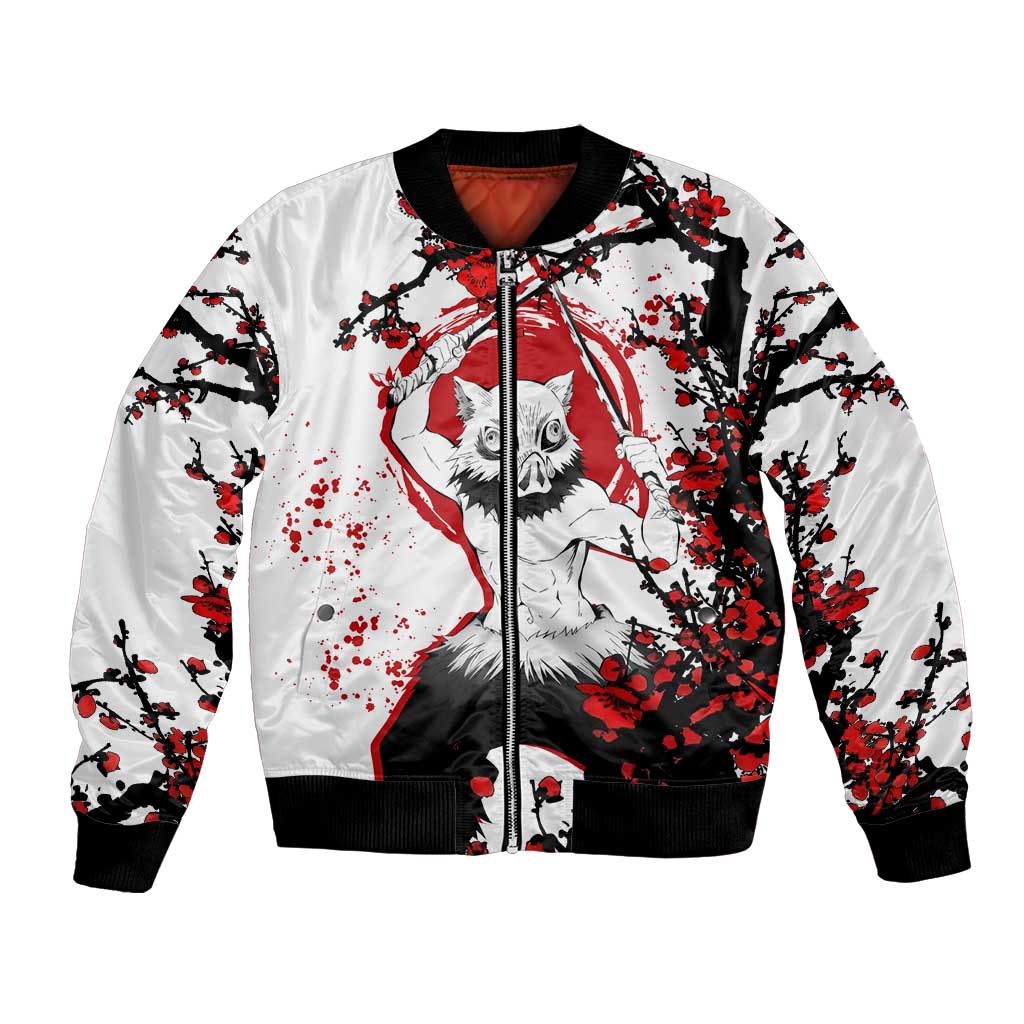 Inosuke Hashibira - Demon Slayer Bomber Jacket Anime Japan Style