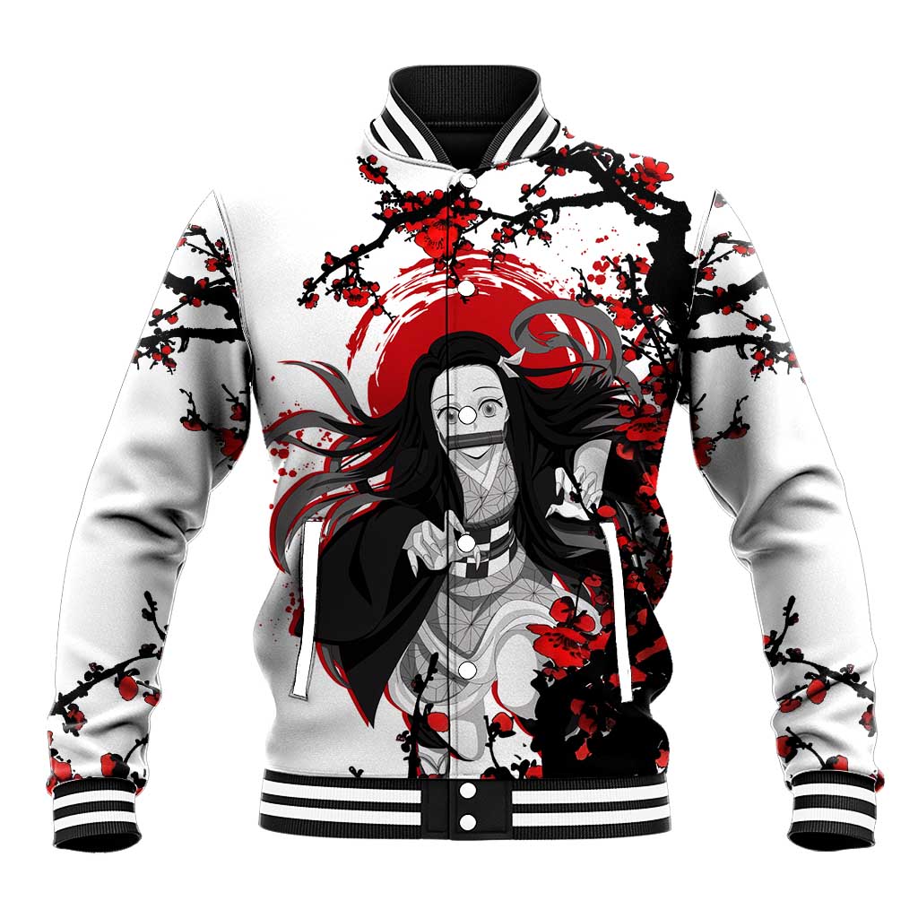 Nezuko Kamado - Demon Slayer Baseball Jacket Anime Japan Style