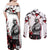 Urokodaki Sakonji - Demon Slayer Couples Matching Off Shoulder Maxi Dress and Long Sleeve Button Shirt Anime Japan Style