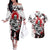 Urokodaki Sakonji - Demon Slayer Couples Matching Off The Shoulder Long Sleeve Dress and Hawaiian Shirt Anime Japan Style