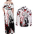 Sanemi Shinazugawa - Demon Slayer Couples Matching Off Shoulder Maxi Dress and Long Sleeve Button Shirt Anime Japan Style