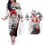 Sanemi Shinazugawa - Demon Slayer Couples Matching Off The Shoulder Long Sleeve Dress and Hawaiian Shirt Anime Japan Style