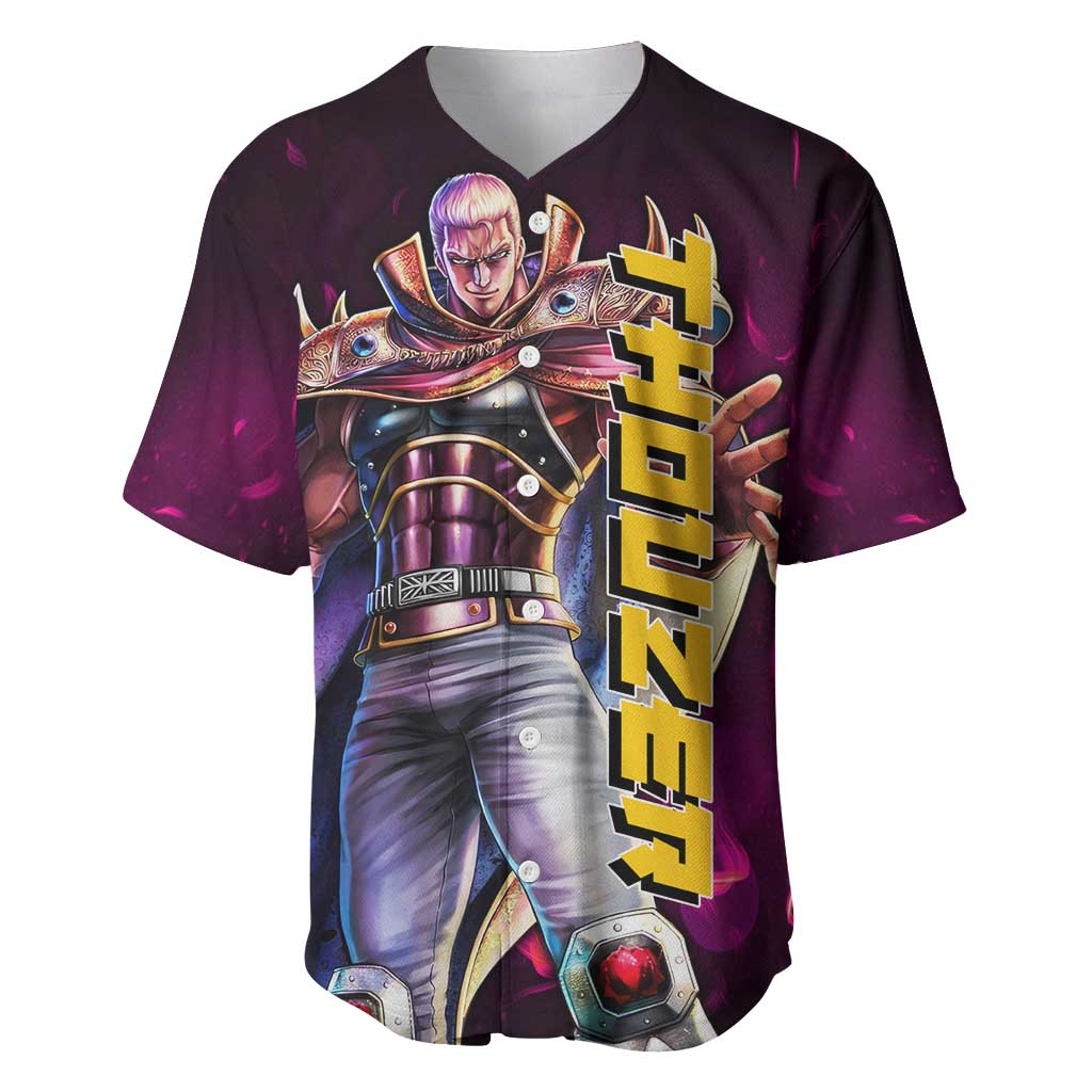 Thouzer - Fist Of The North Star Baseball Jersey Anime Style