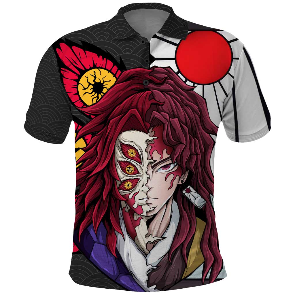 Kokushibo And Yoriichi - Demon Slayer Polo Shirt Anime Style