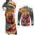 skull-flaming-couples-matching-off-shoulder-maxi-dress-and-long-sleeve-button-shirts-i-can-fix-stupid-but-its-gonna-hurt