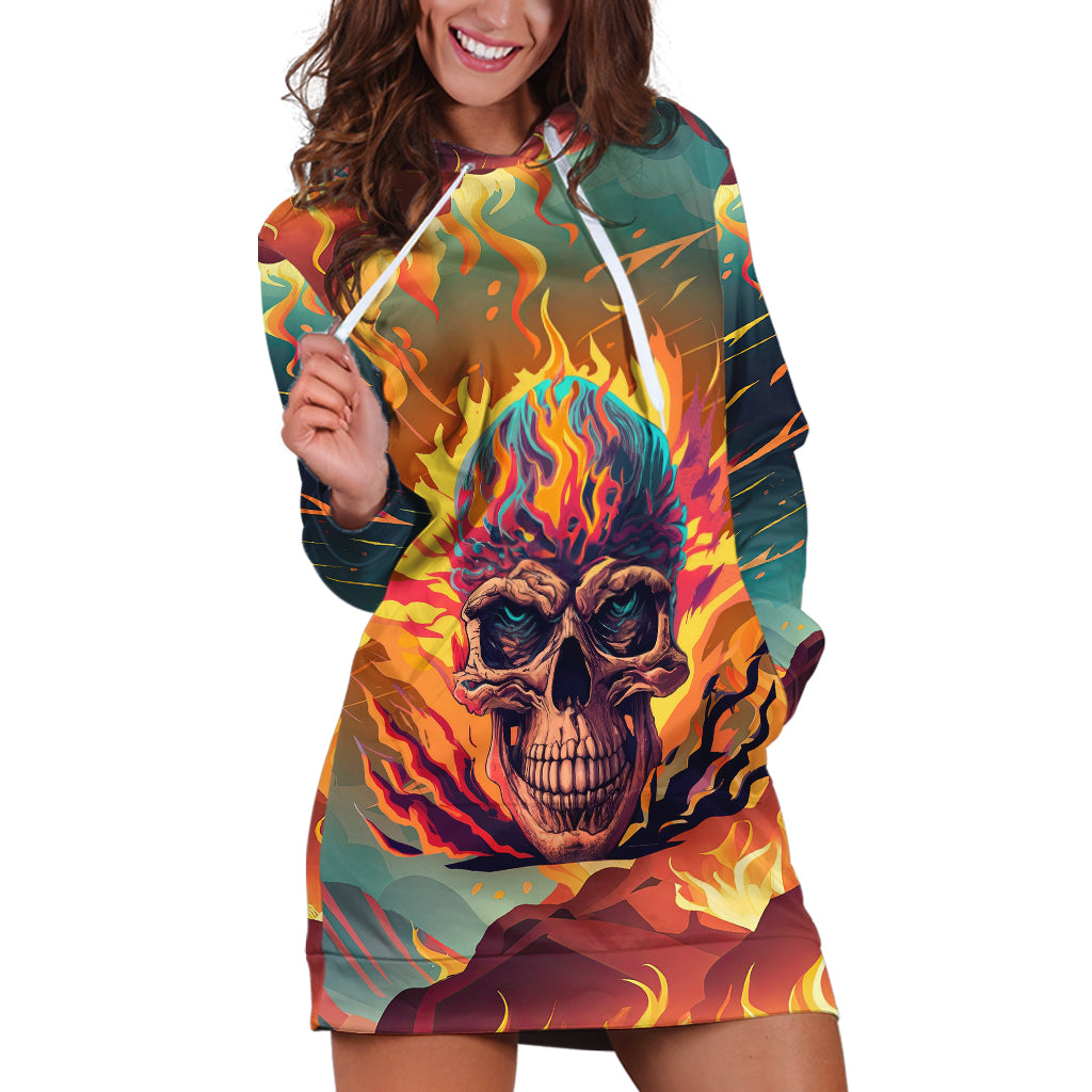 skull-flaming-hoodie-dress-i-can-fix-stupid-but-its-gonna-hurt