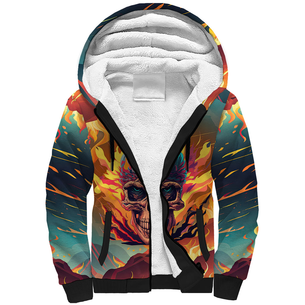 skull-flaming-sherpa-hoodie-i-can-fix-stupid-but-its-gonna-hurt