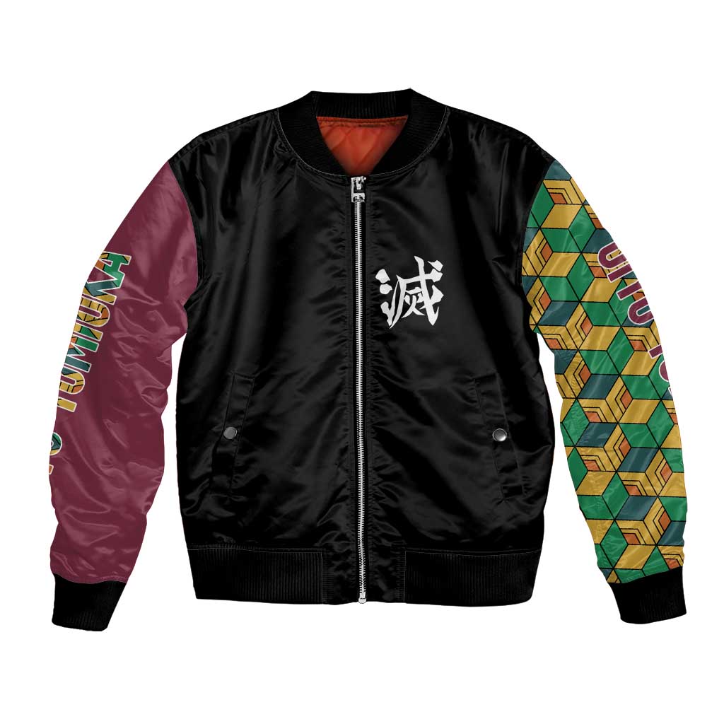 Giyu Tomioka V2 Demon Slayer Bomber Jacket Anime Style