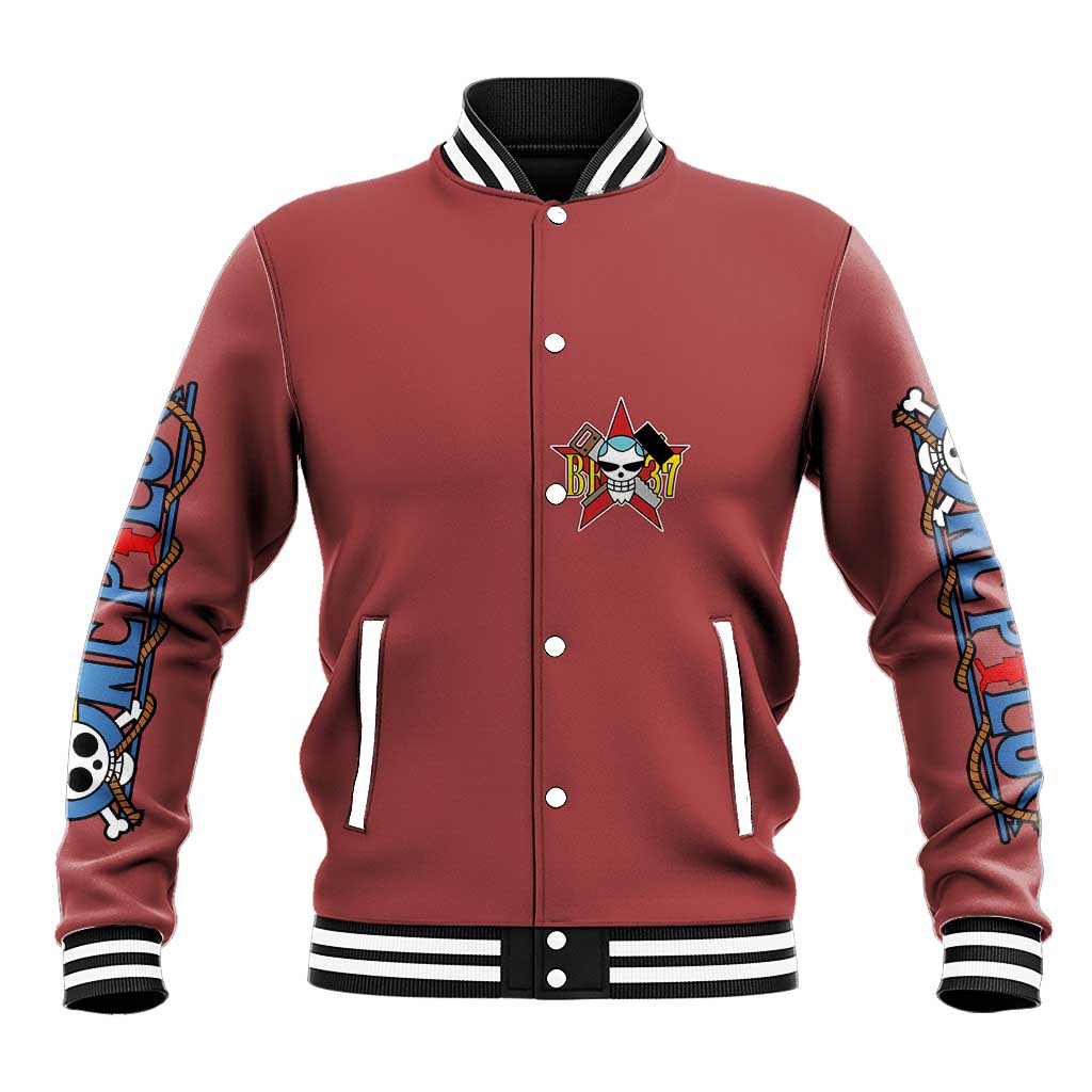 Franky One Piece Baseball Jacket Anime Style