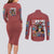 Franky One Piece Couples Matching Long Sleeve Bodycon Dress and Long Sleeve Button Shirt Anime Style