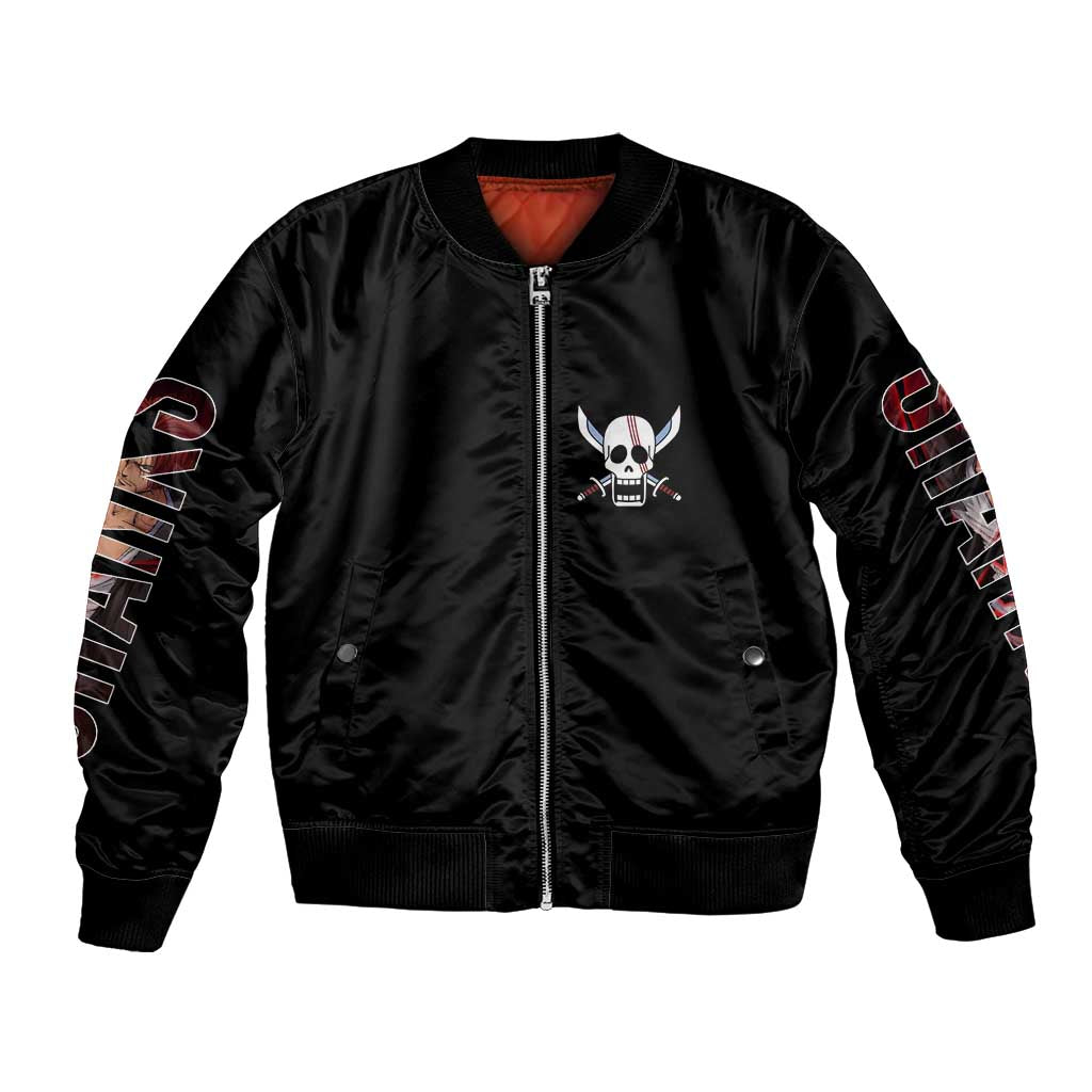 Shanks One Piece Bomber Jacket Anime Style