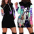 Shinobu Kocho Kimesu No Yaiba Hoodie Dress Japan Anime Style