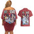 Yoko Kurama Yuyu Hakusho Couples Matching Off Shoulder Short Dress and Hawaiian Shirt Anime Style