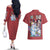 Yoko Kurama Yuyu Hakusho Couples Matching Off The Shoulder Long Sleeve Dress and Hawaiian Shirt Anime Style