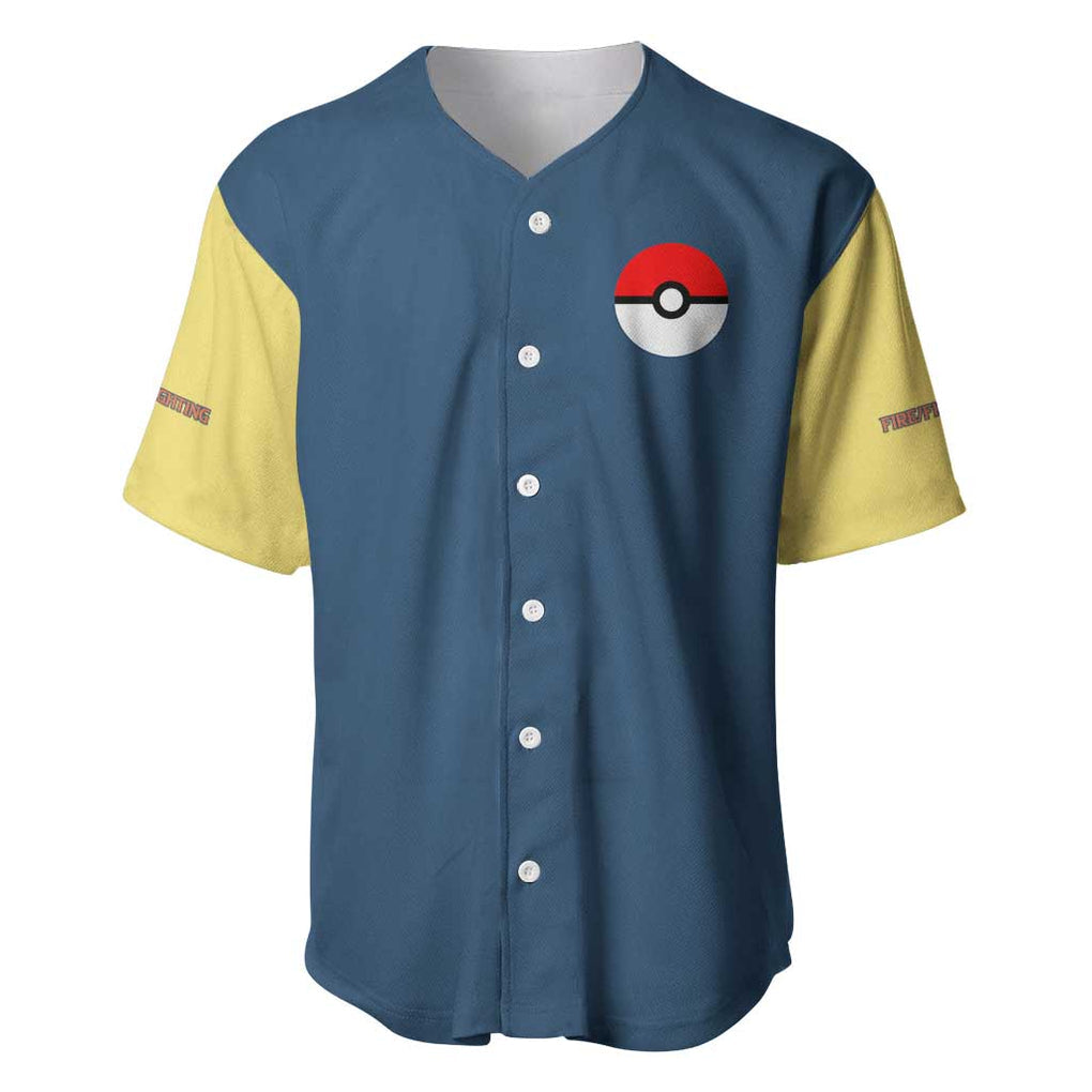 Infernape - Poke Baseball Jersey Anime Style