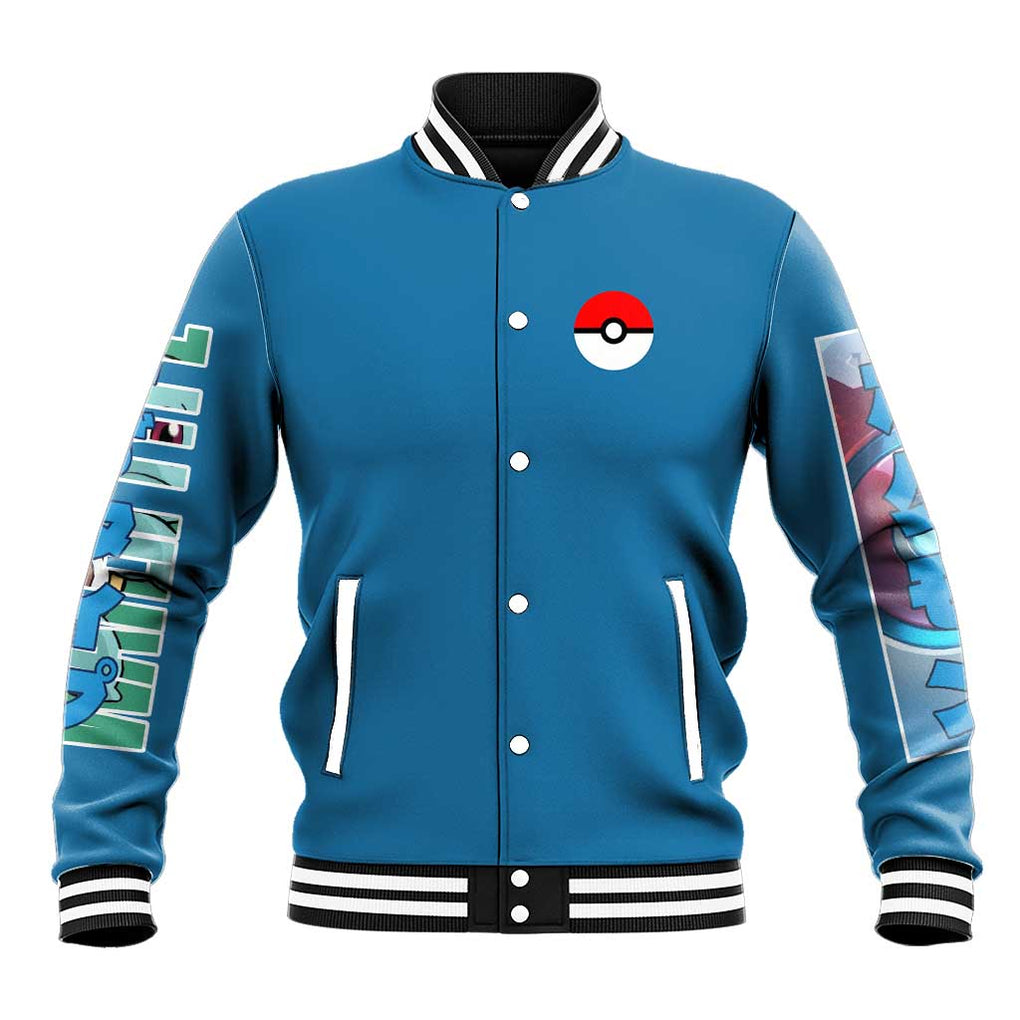 Squirtle Poke Baseball Jacket Anime Style