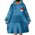 Squirtle Poke Wearable Blanket Hoodie Anime Style