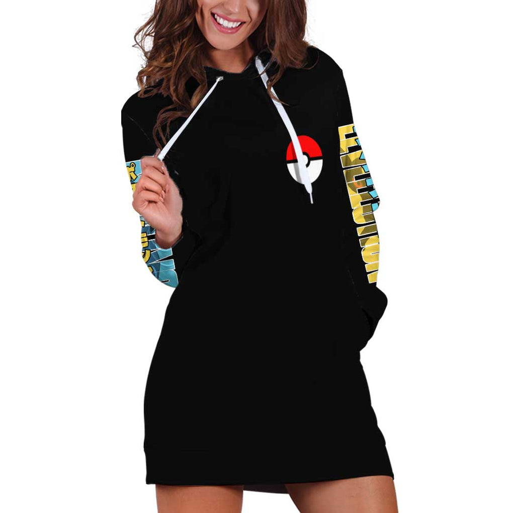 Umbreon Poke Hoodie Dress Anime Style