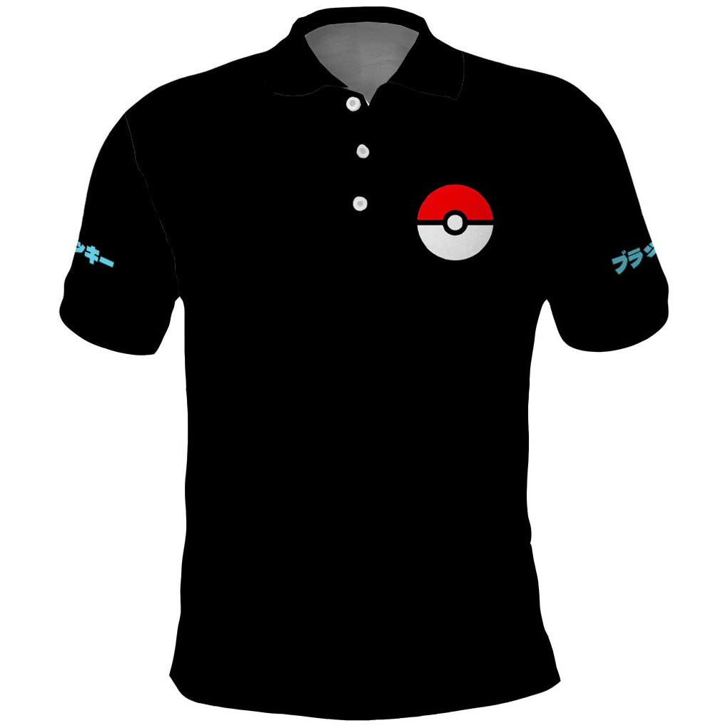 Umbreon Poke Polo Shirt Anime Style