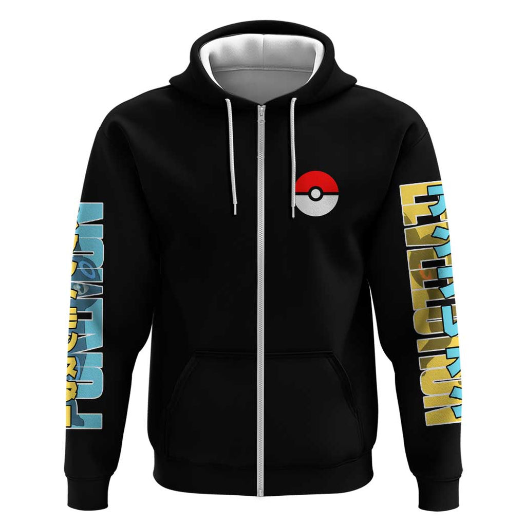 Umbreon Poke Zip Hoodie Anime Style