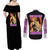 Meliodas Seven Deadly Sins Couples Matching Off Shoulder Maxi Dress and Long Sleeve Button Shirt Anime Style