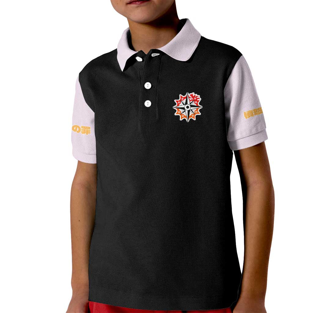 Meliodas Seven Deadly Sins Kid Polo Shirt Anime Style