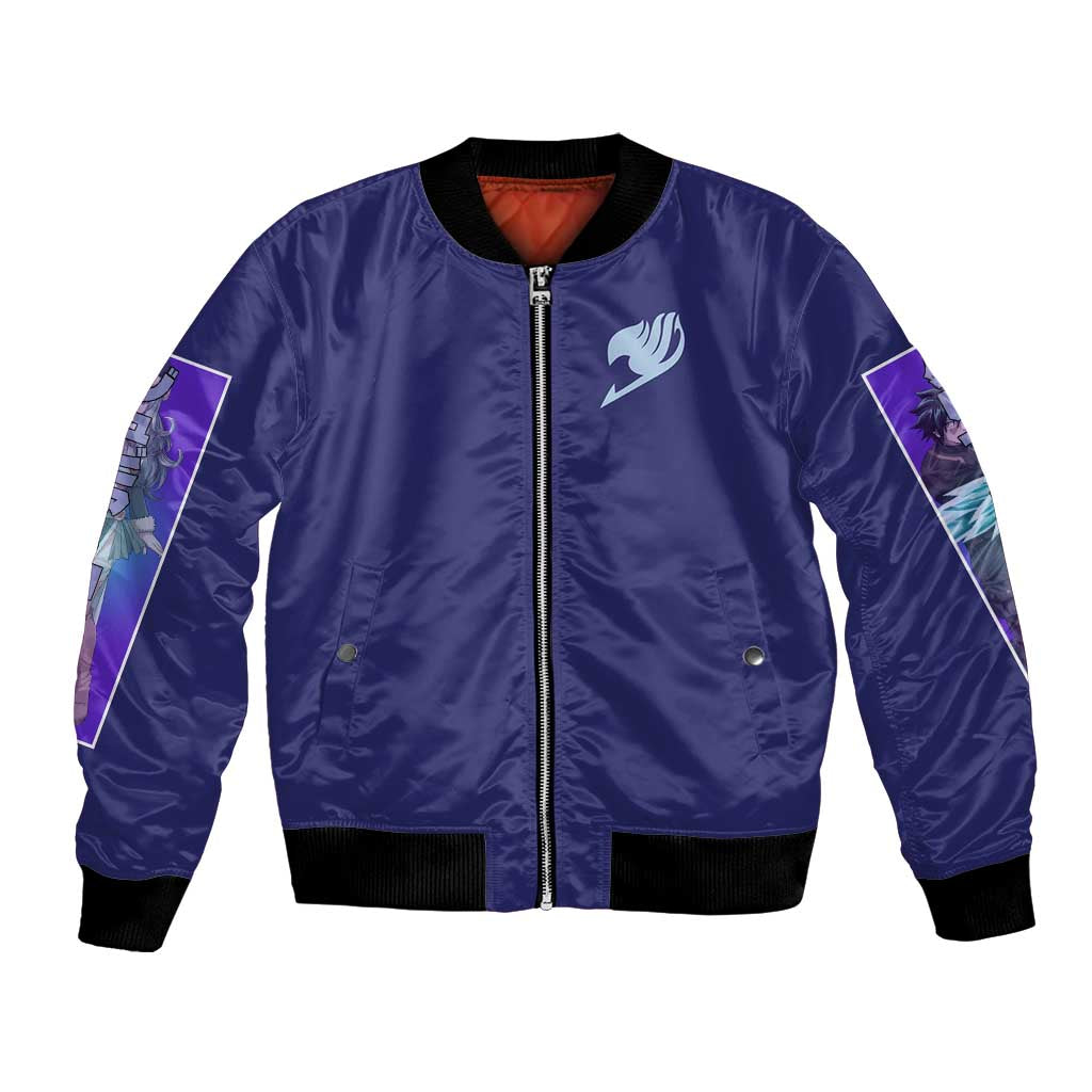 Gruvia Fairy Tail Bomber Jacket Anime Style