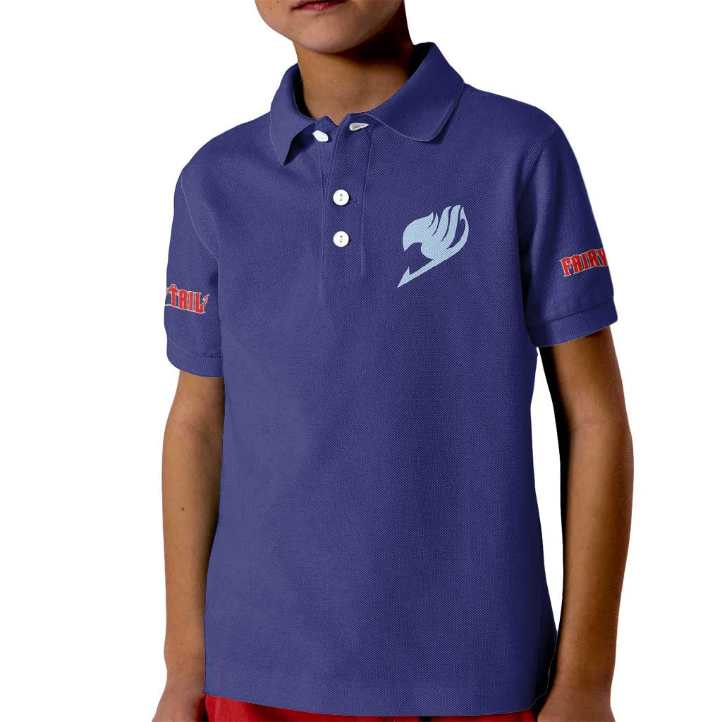 Gruvia Fairy Tail Kid Polo Shirt Anime Style