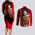 Saitama - OPM - Sport Funny Design Couples Matching Long Sleeve Bodycon Dress and Long Sleeve Button Shirt