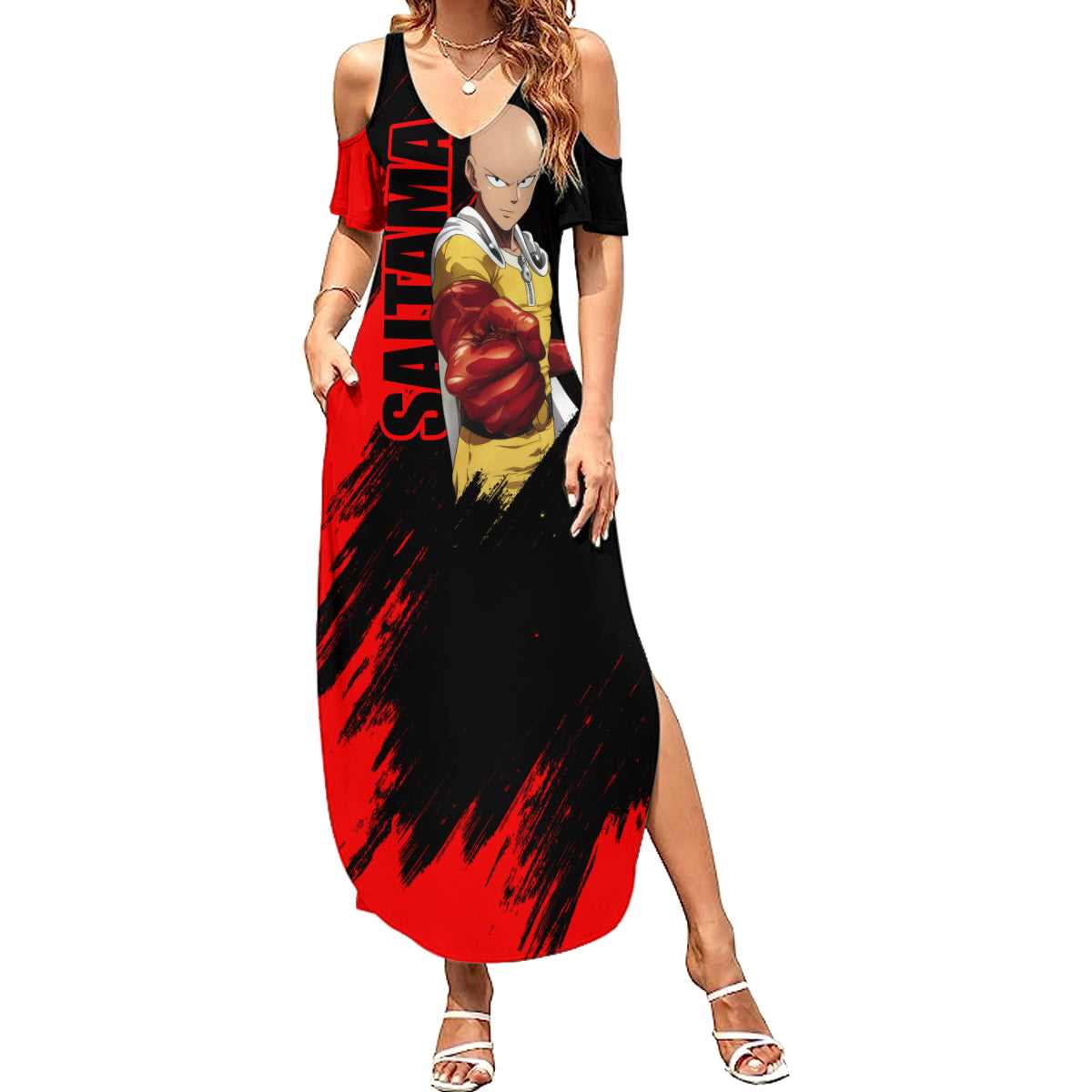 Saitama - OPM - Sport Funny Design Summer Maxi Dress