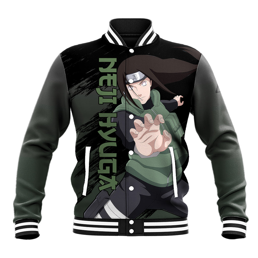 Neji Hyuga - Naruto Baseball Jacket