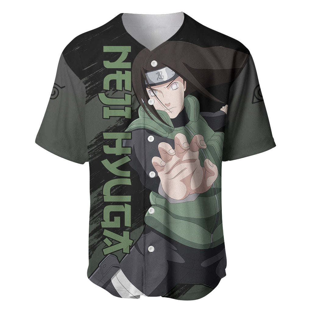 Neji Hyuga - Naruto Baseball Jersey