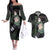 Neji Hyuga - Naruto Couples Matching Off The Shoulder Long Sleeve Dress and Hawaiian Shirt