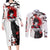 Vegito - Japan Style Anime Couples Matching Long Sleeve Bodycon Dress and Long Sleeve Button Shirt