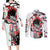 Gogeta - Japan Style Anime Couples Matching Long Sleeve Bodycon Dress and Long Sleeve Button Shirt