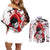 Gohan - Japan Style Couples Matching Off Shoulder Short Dress and Long Sleeve Button Shirt