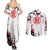 Gohan - Japan Style Couples Matching Summer Maxi Dress and Long Sleeve Button Shirt