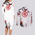 Piccolo - Japan Style Anime Couples Matching Long Sleeve Bodycon Dress and Long Sleeve Button Shirt