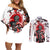 Piccolo - Japan Style Anime Couples Matching Off Shoulder Short Dress and Long Sleeve Button Shirt