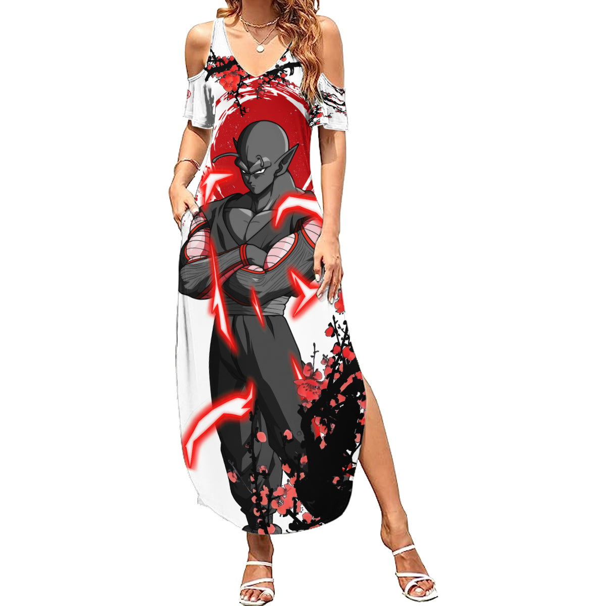 Piccolo - Japan Style Anime Summer Maxi Dress