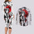 Asuna Couples Matching Long Sleeve Bodycon Dress and Long Sleeve Button Shirt Sword Art Online Anime Japan Style