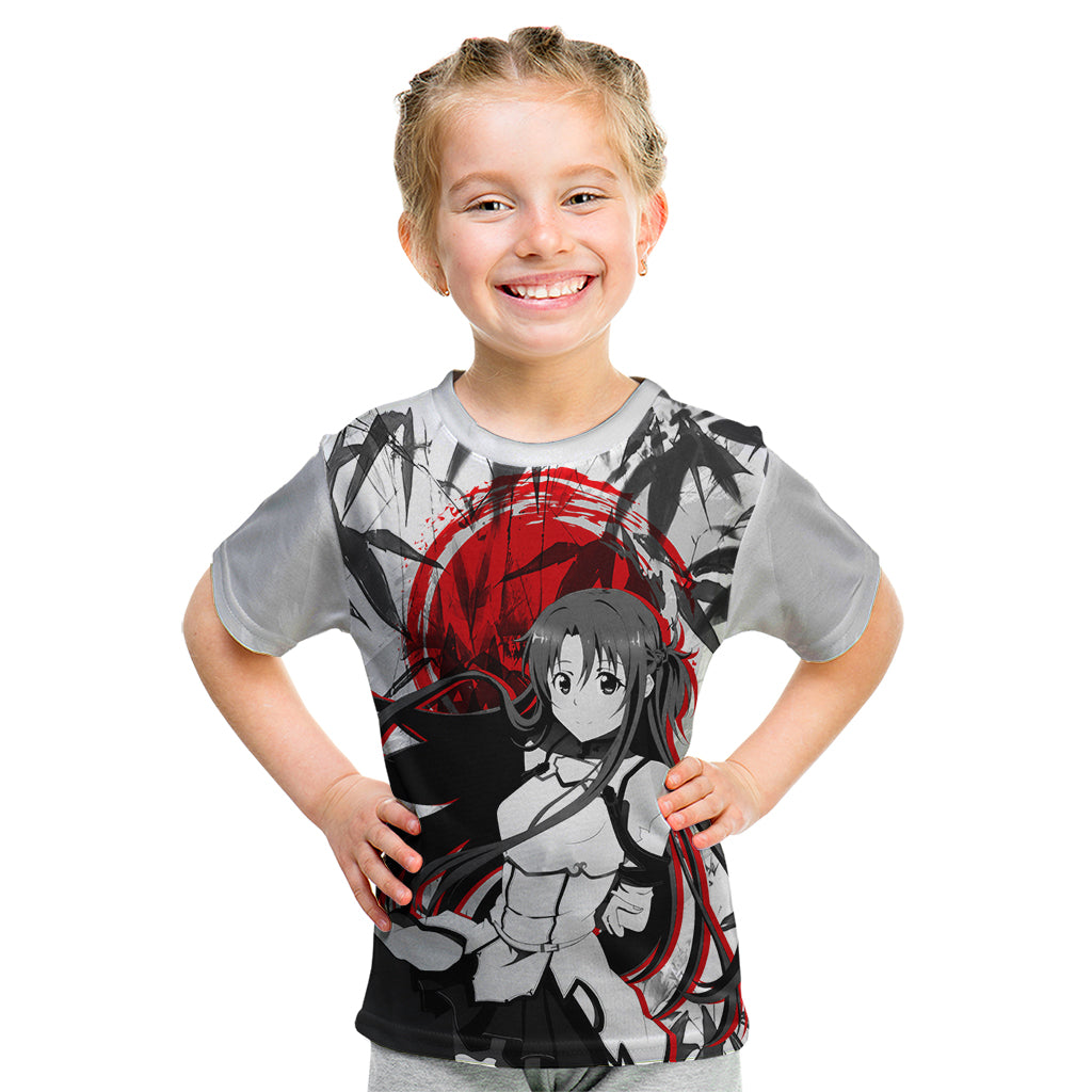 Asuna Kid T Shirt Sword Art Online Anime Japan Style