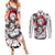 Lisbeth Couples Matching Summer Maxi Dress and Long Sleeve Button Shirt Sword Art Online