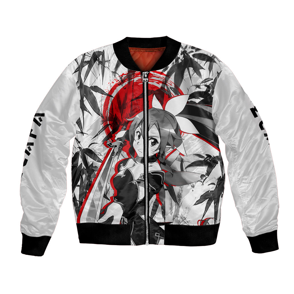 Leafa Japan Style Bomber Jacket Sword Art Online