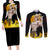 Escanor Couples Matching Long Sleeve Bodycon Dress and Long Sleeve Button Shirt Seven Deadly Sins Anime