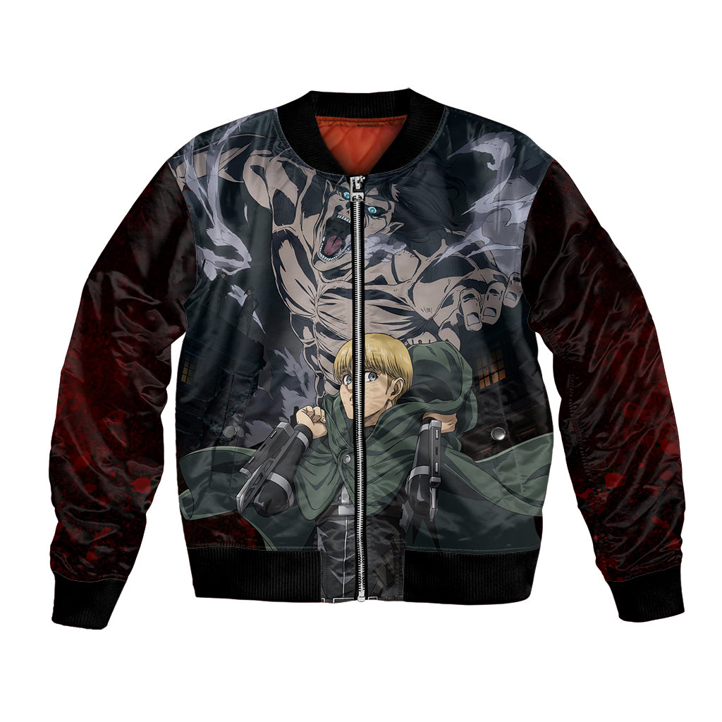 Armin Arlert  Final Season Anime Bomber Jacket Attack On Titan