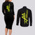 Arasaka Academy Couples Matching Long Sleeve Bodycon Dress and Long Sleeve Button Shirt Cyberpunk