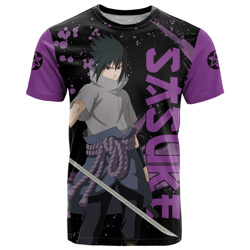 Uchiha Sasuke Sharingan Eyes T Shirt Naruto